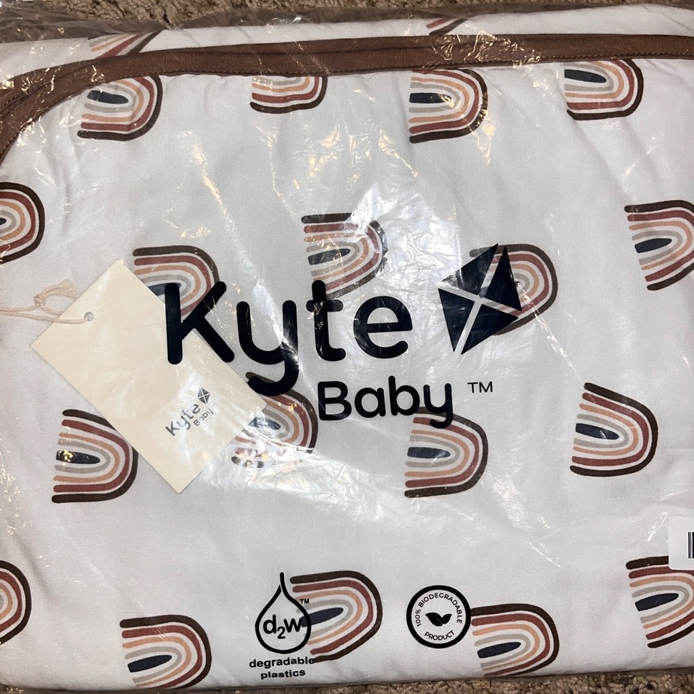 Kyte Baby Coffee Rainbow Baby Blanket
